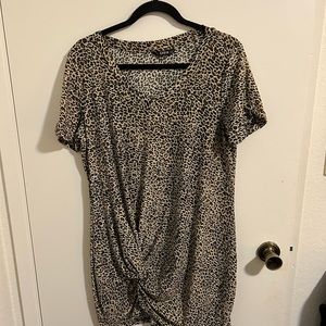 Women’s cheetah dress